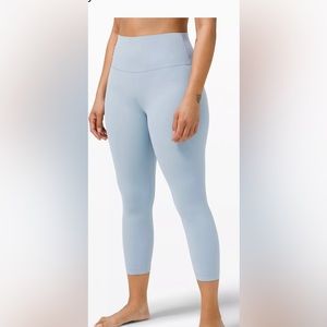 Chambray align leggings, size 4, “28 length